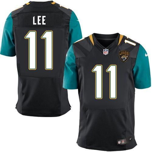 Nike Jaguars #11 Marqise Lee Black Elite NFL Jerseys Cheap