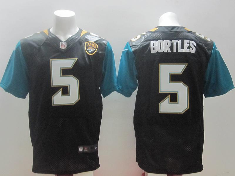 Nike Jacksonville Jaguars #5 Blake Bortles Black Elite NFL Jerseys Cheap