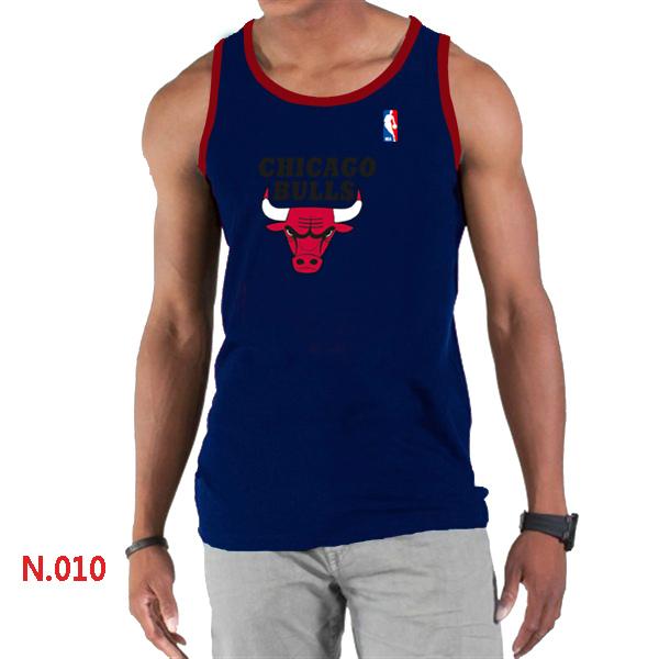 NBA Chicago Bulls Big & Tall Primary Logo D.Blue Tank Top Cheap