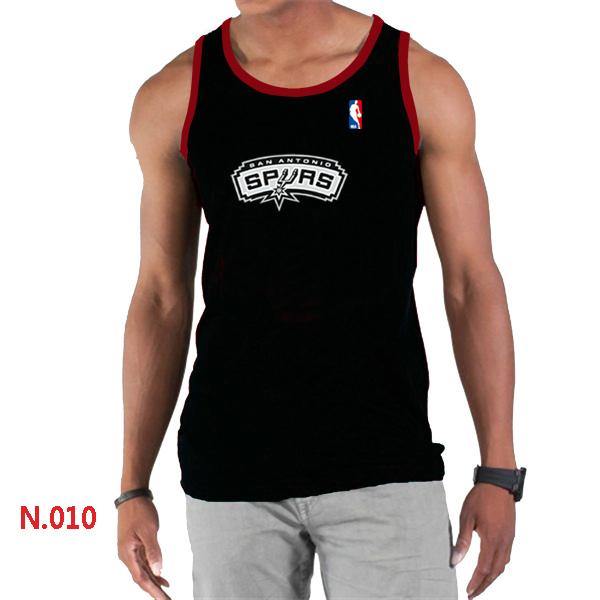 NBA San Antonio Spurs Big & Tall Primary Logo Black Tank Top Cheap