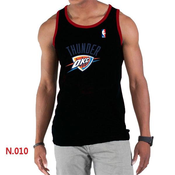 NBA Oklahoma City Thunder Big & Tall Primary Logo Black Tank Top Cheap