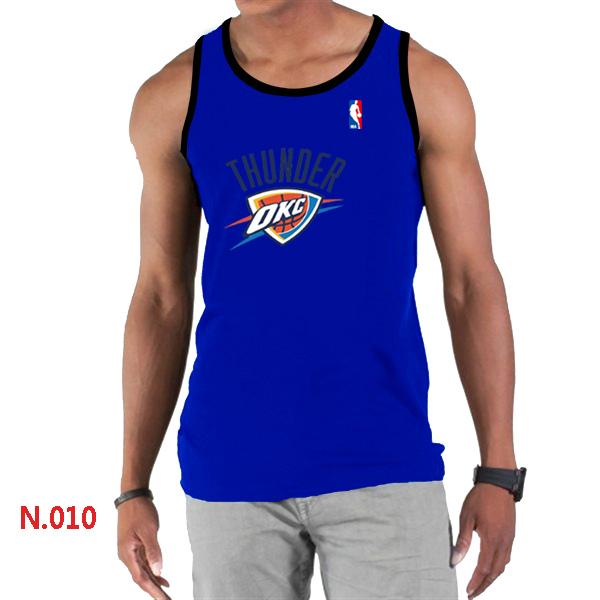 NBA Oklahoma City Thunder Big & Tall Primary Logo Blue Tank Top Cheap