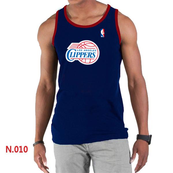NBA Los Angeles Clippers Big & Tall Primary Logo D.Blue Tank Top Cheap