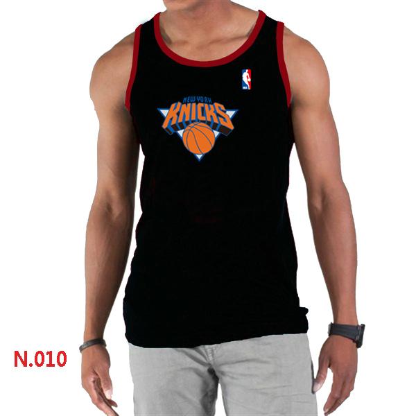 NBA New York Knicks Big & Tall Primary Logo Black Tank Top Cheap