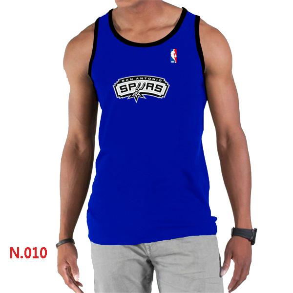 NBA San Antonio Spurs Big & Tall Primary Logo Blue Tank Top Cheap