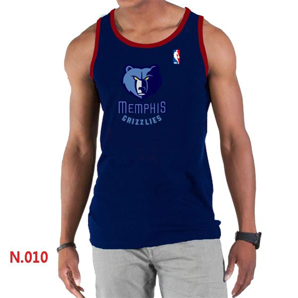 NBA Memphis Grizzlies Big & Tall Primary Logo D.Blue Tank Top Cheap