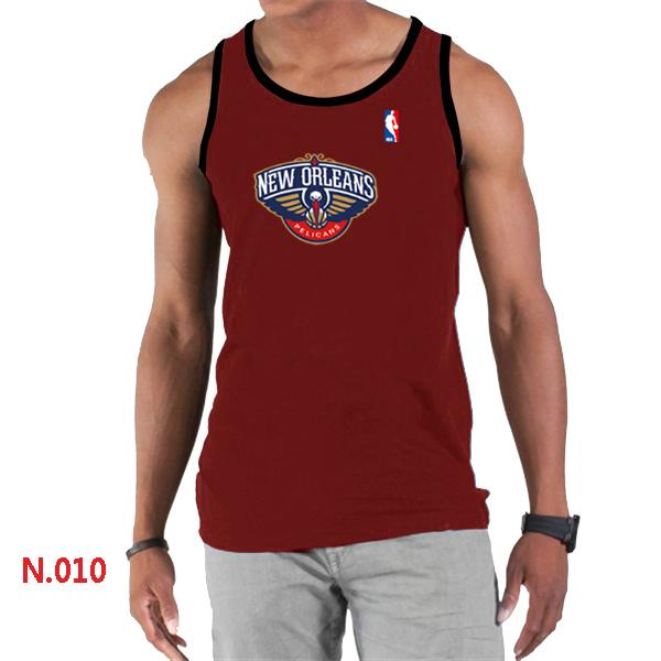 NBA New Orleans Pelicans Big & Tall Primary Logo Red Tank Top Cheap