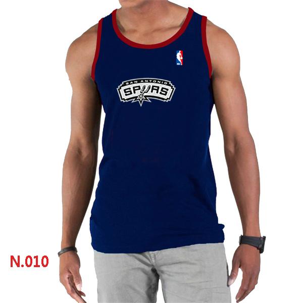 NBA San Antonio Spurs Big & Tall Primary Logo D.Blue Tank Top Cheap