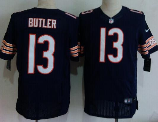 Nike Chicago Bears 13 Brice Butler Blue Elite NFL Jerseys Cheap