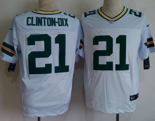 Nike Green Bay Packers 21 Ha Ha Clinton-Dix White Elite NFL Jerseys Cheap