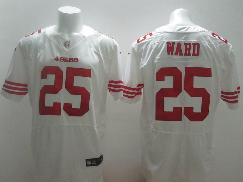 Nike San Francisco 49ers 25 Jimmie Ward White Elite NFL Jerseys Cheap