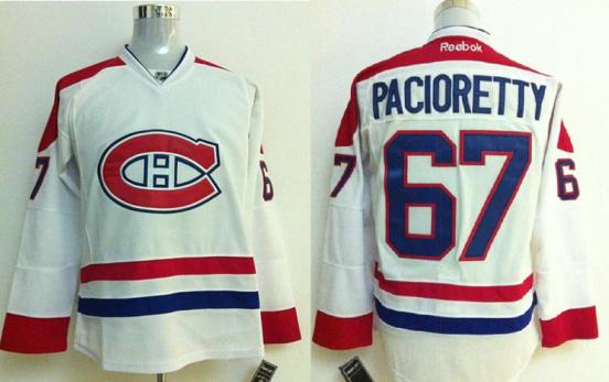 Montreal Canadiens 67 Max Pacioretty White NHL Hockey Jerseys Cheap