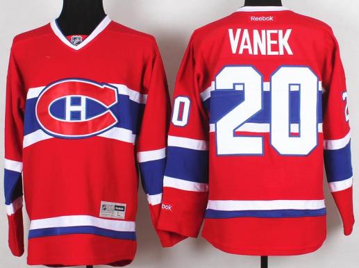 Montreal Canadiens 20 Thomas Vanek Red NHL Hockey Jerseys Cheap