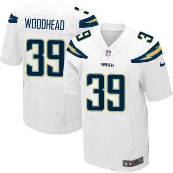 Nike San Diego Chargers 39 Danny Woodhead White Elite NFL Jerseys Cheap