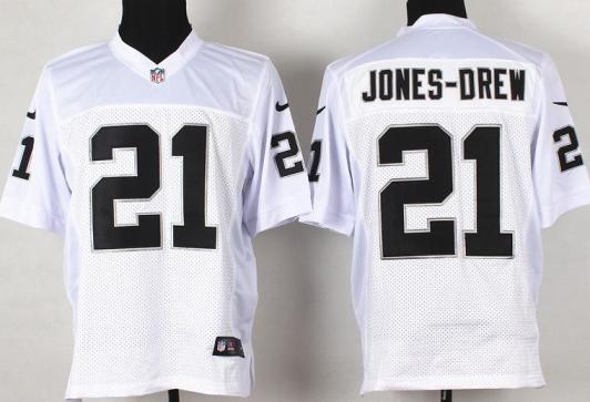 Nike Oakland Raiders 21 Jones-Drew White Elite NFL Jerseys Cheap