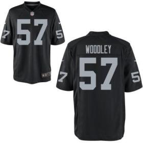 Nike Oakland Raiders #57 LaMarr Woodley Black Elite NFL Jerseys Cheap