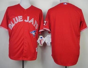 Toronto Blue Jays Blank Red Canada Day MLB Jerseys Toronto Blue Jays Blank Red Canada Day MLB Jerseys