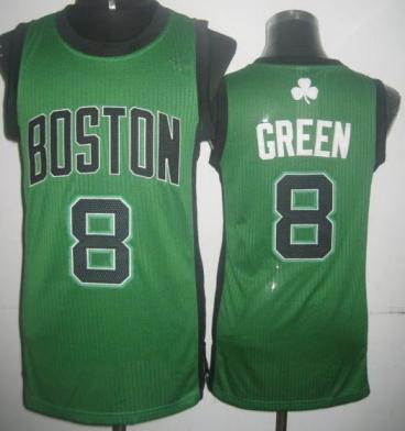 Boston Celtics 8 Jeff Green Revolution 30 Green Black Number NBA Jerseys Cheap