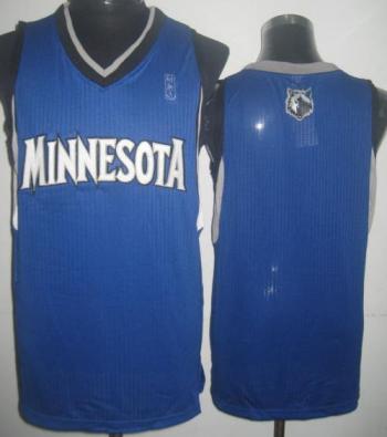Minnesota Timberwolves Blank Blue Revolution 30 NBA Jerseys