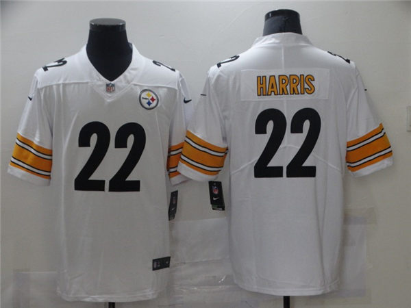 Men's Pittsburgh Steelers #22 Najee Harris White Nike White Vapor Untouchable Limited Jersey