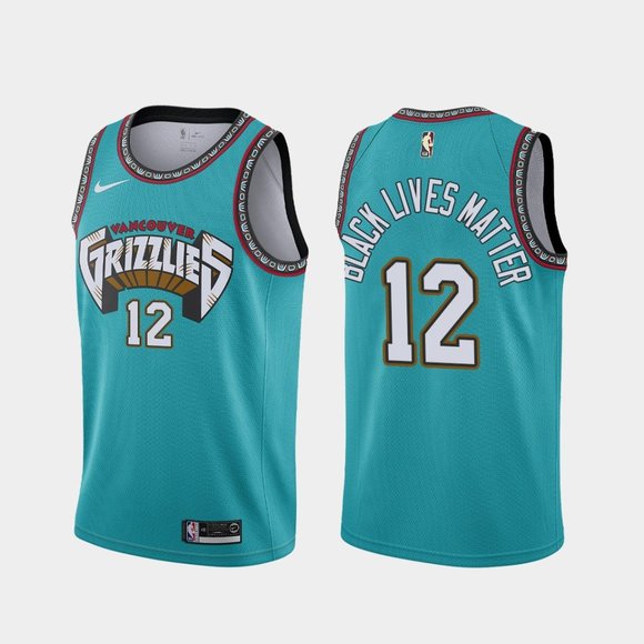 Memphis Grizzlies #12 Ja Morant BLM Jersey