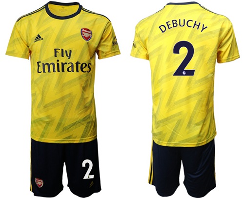 Arsenal #2 Debuchy Away Soccer Club Jersey