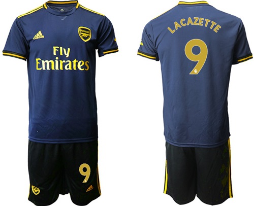 Arsenal #9 Lacazette Third Soccer Club Jersey