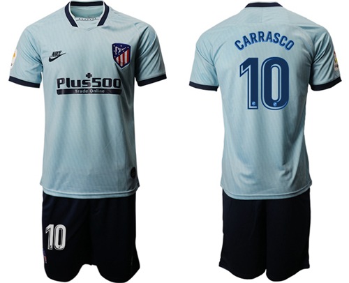 Atletico Madrid #10 Carrasco Third Soccer Club Jersey