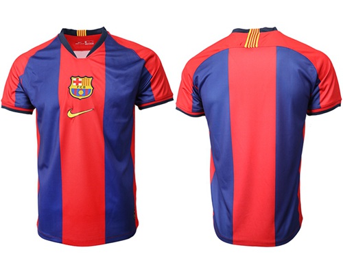 Barcelona Blank Home Soccer Club Jersey