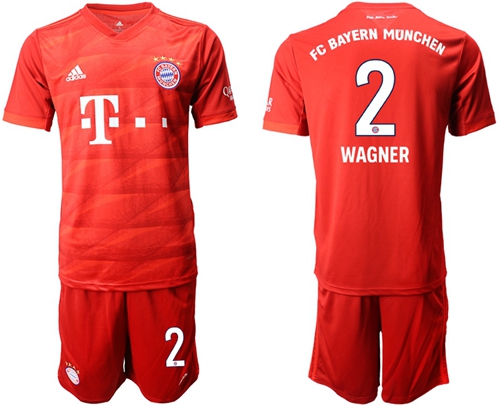 Bayern Munchen #2 Wagner Home Soccer Club Jersey