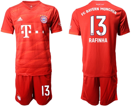 Bayern Munchen #13 Rafinha Home Soccer Club Jersey