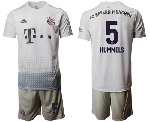 Bayern Munchen #5 Hummels Away Soccer Club Jersey