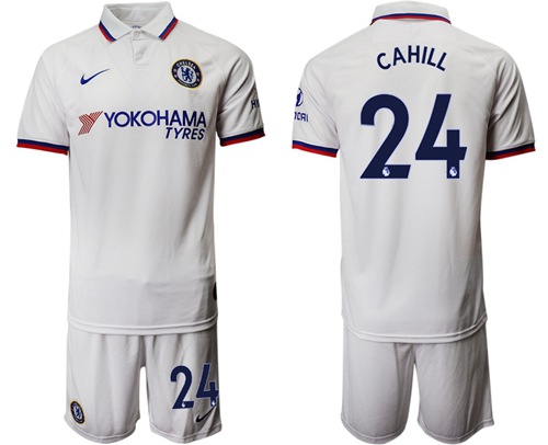 Chelsea #24 Cahill Away Soccer Club Jersey