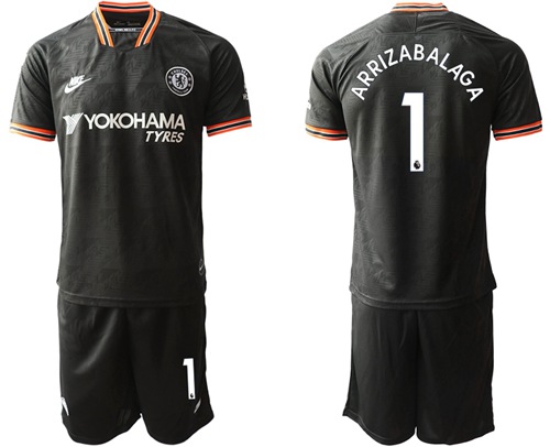 Chelsea #1 Arrizabalaga Third Soccer Club Jersey