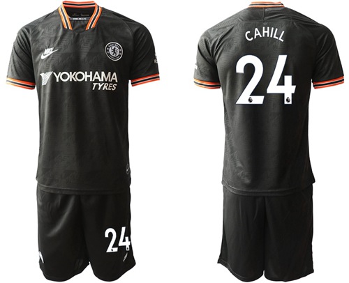 Chelsea #24 Cahill Third Soccer Club Jersey