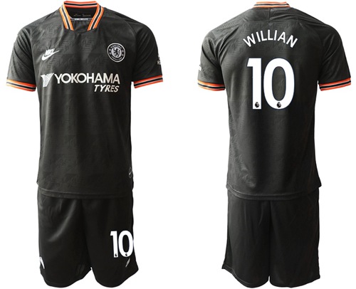 Chelsea #10 Willian Third Soccer Club Jersey