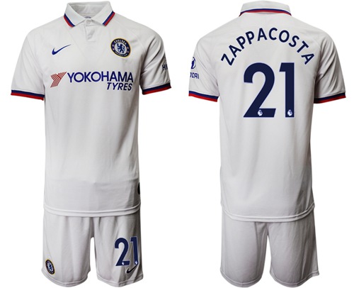 Chelsea #21 Zappacosta Away Soccer Club Jersey