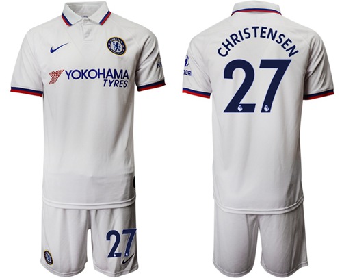 Chelsea #27 Christensen Away Soccer Club Jersey