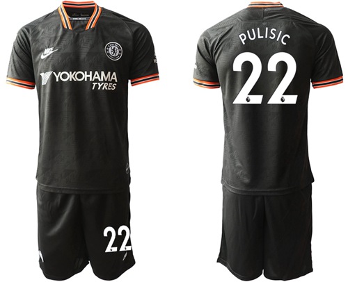 Chelsea #22 Pulisic Third Soccer Club Jersey