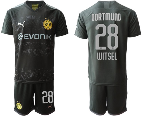Dortmund #28 Witsel Away Soccer Club Jersey