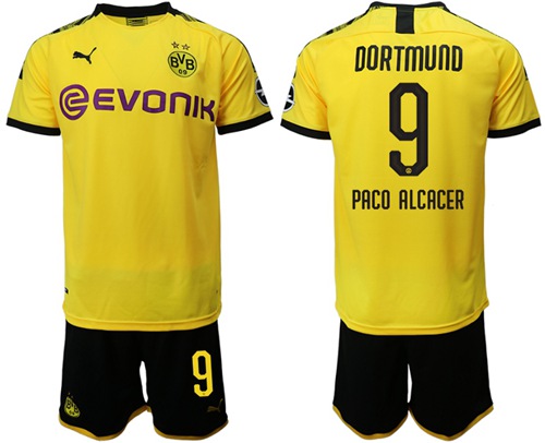 Dortmund #2 Zagadou Home Soccer Club Jersey