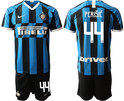 Inter Milan #44 Perisic Home Soccer Club Jersey