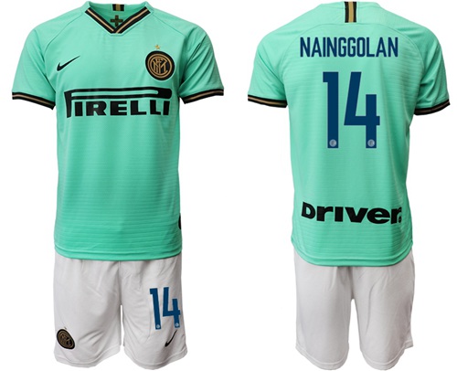 Inter Milan #14 Nainggolan Away Soccer Club Jersey