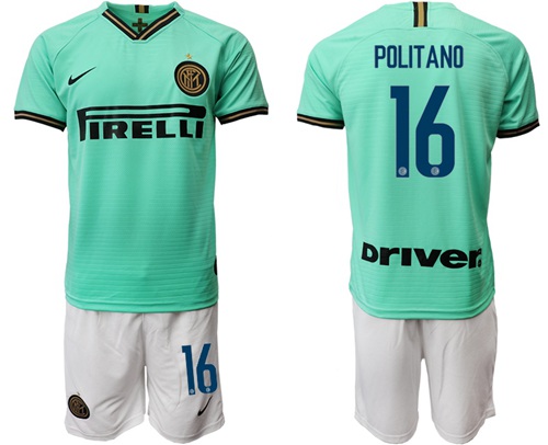 Inter Milan #16 Politano Away Soccer Club Jersey