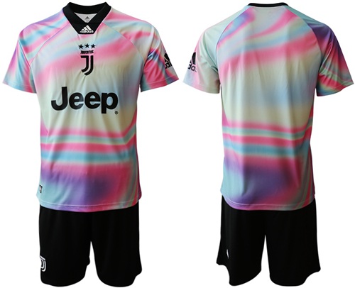 Juventus Blank Anniversary Soccer Club Jersey