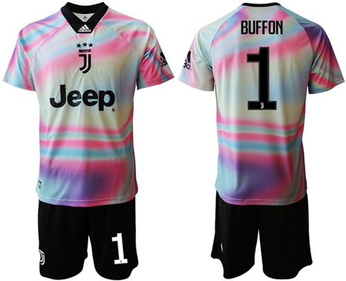 Juventus #1 Buffon Anniversary Soccer Club Jersey