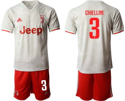 Juventus #3 Chiellini Away Soccer Club Jersey