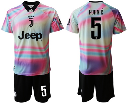 Juventus #5 Pjanic Anniversary Soccer Club Jersey