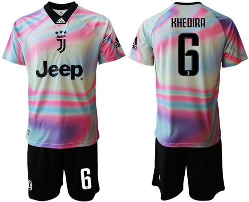 Juventus #6 Khedira Anniversary Soccer Club Jersey