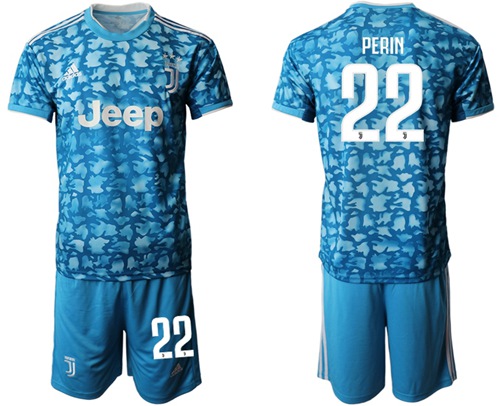 Juventus #22 Perin Third Soccer Club Jersey